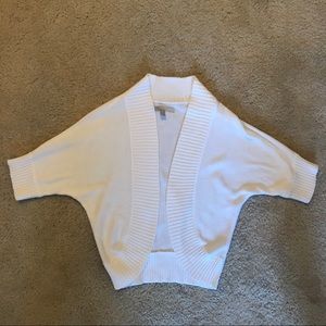 Old Navy White Crop Cardigan - Size XS